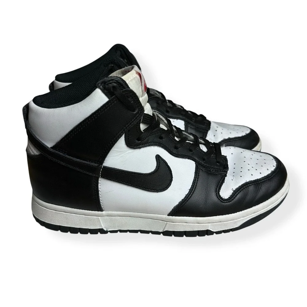 Nike‎ Dunk High Panda Sneakers Women's Size 8 White/Black DD1869 103